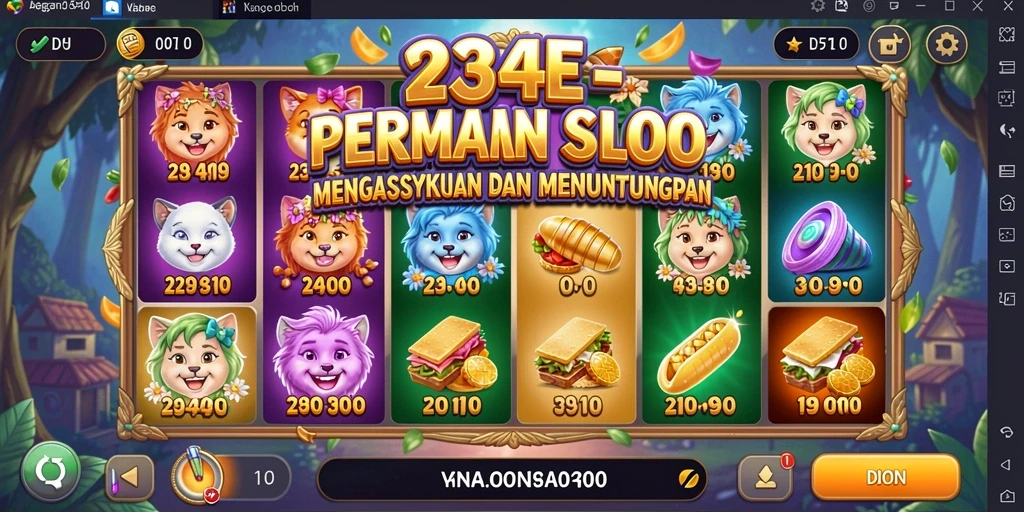 Tampilan screenshot permainan Slot yang menghibur dan menarik.
