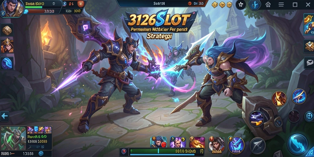 Tangkapan layar menunjukkan aksi pertempuran intens dalam 3126SLOT.