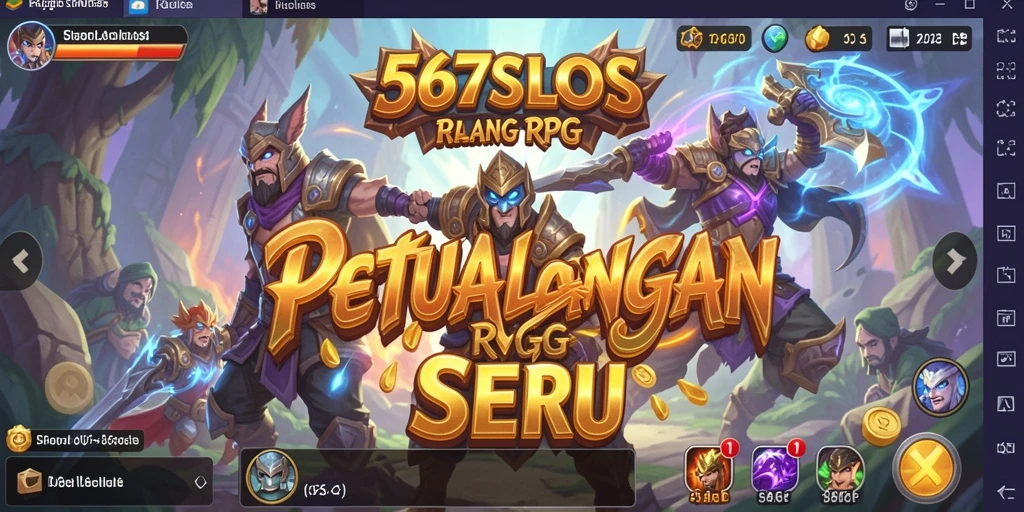 Screenshot tampilan gameplay yang seru dari 567SLOTS.