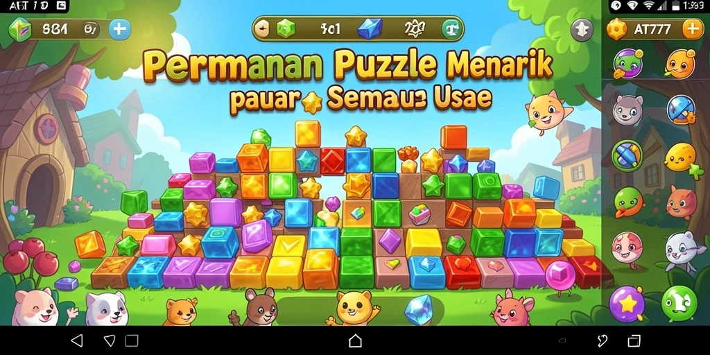 Screenshot AT777 menampilkan gameplay menantang yang mengasyikkan.