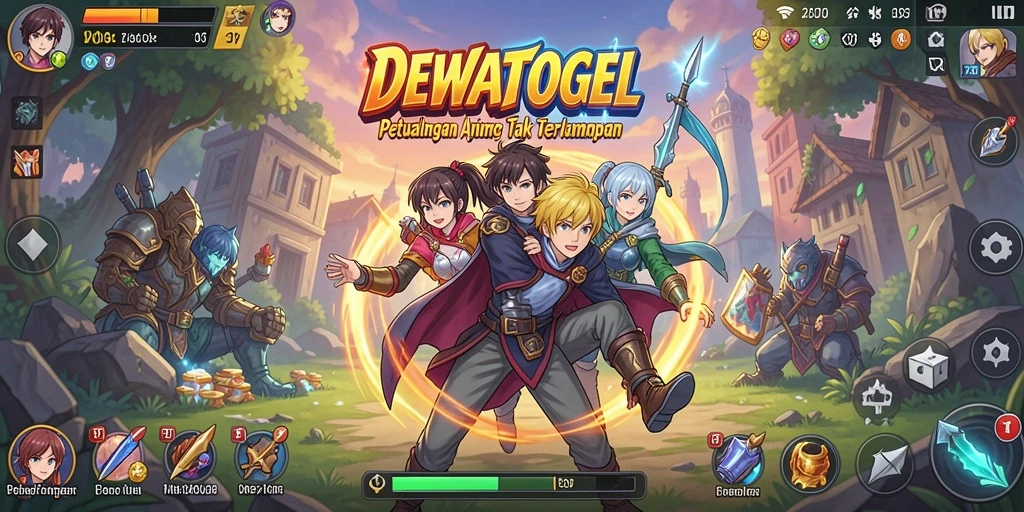 Tampilan menakjubkan dari gameplay DEWATOGEL yang penuh aksi.