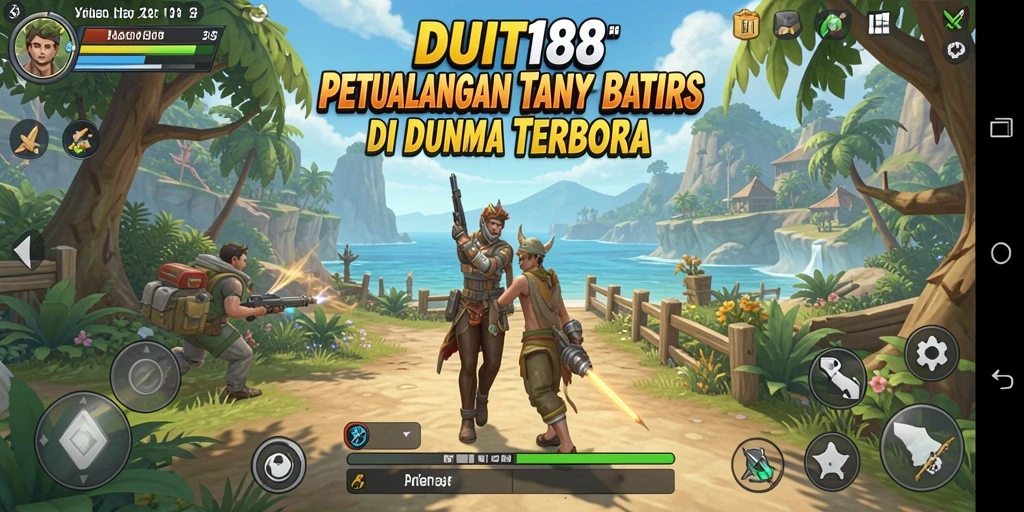 Tampilan gameplay yang dinamis dan memukau dalam dunia terbuka DUIT188.