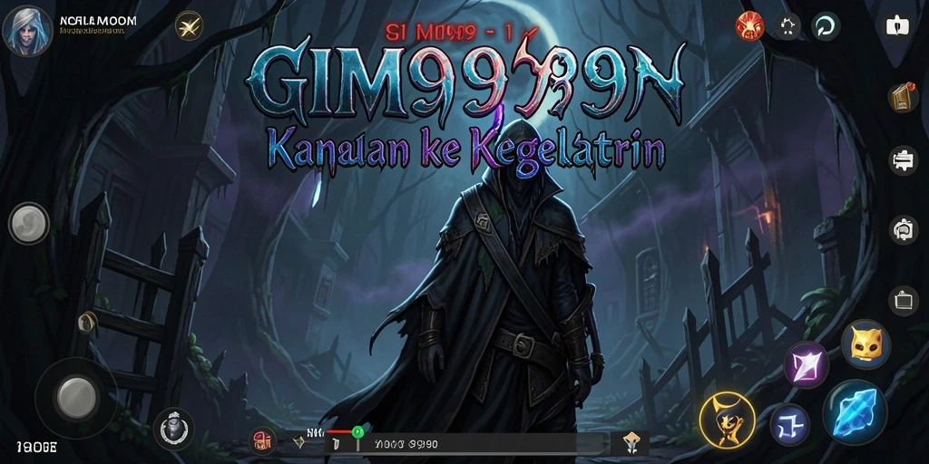 Tangkapan layar menampilkan suasana mencekam dalam game GIM999.