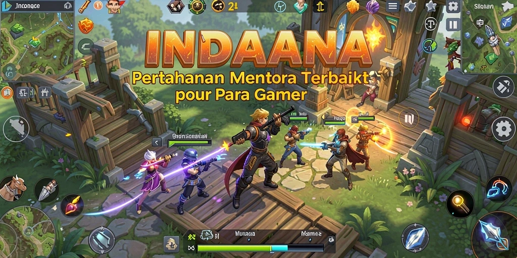 Tangkapan layar menampilkan aksi menegangkan dalam permainan Tower Defense.