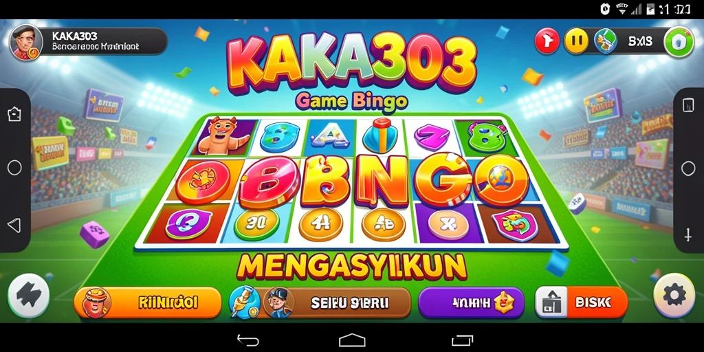 Screenshot gameplay KAKA303 yang menampilkan keseruan bermain Bingo.