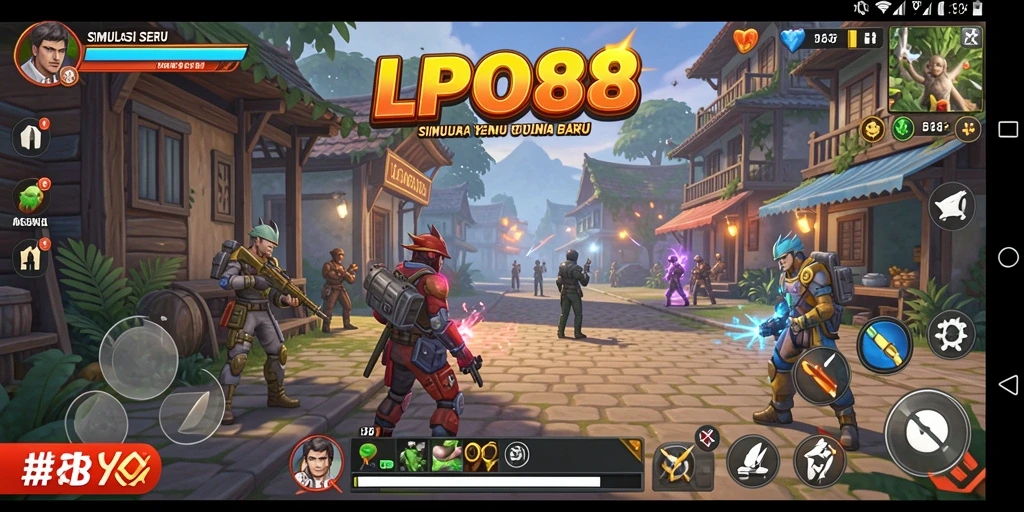 Screenshot gameplay LPO88 menampilkan pengalaman simulasi yang mendalam.