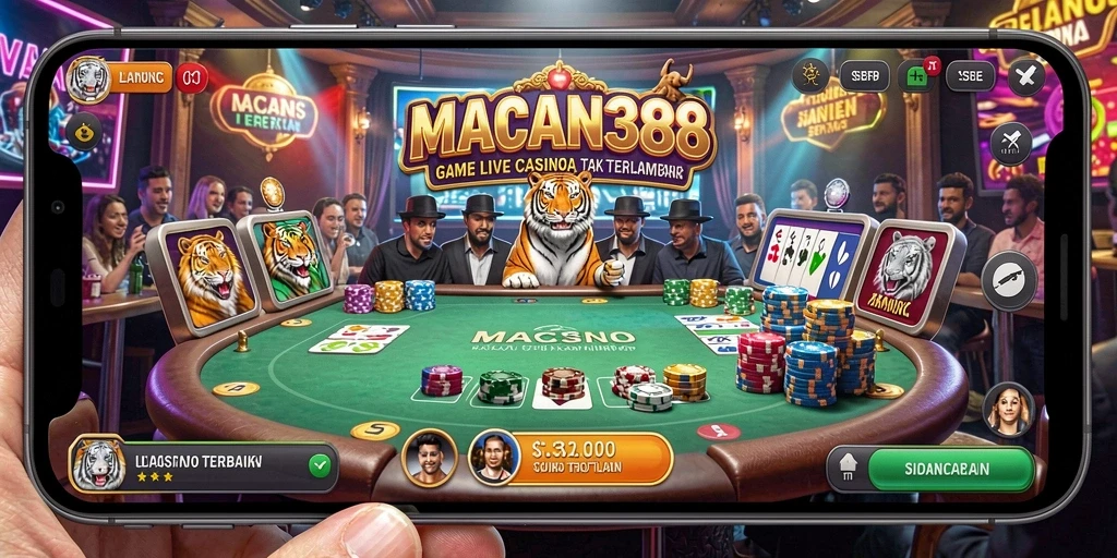 Gameplay seru di Live Casino dengan dealer langsung.