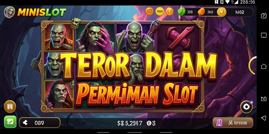 Gameplay menyeramkan dengan grafis menakutkan dari MINISLOT.