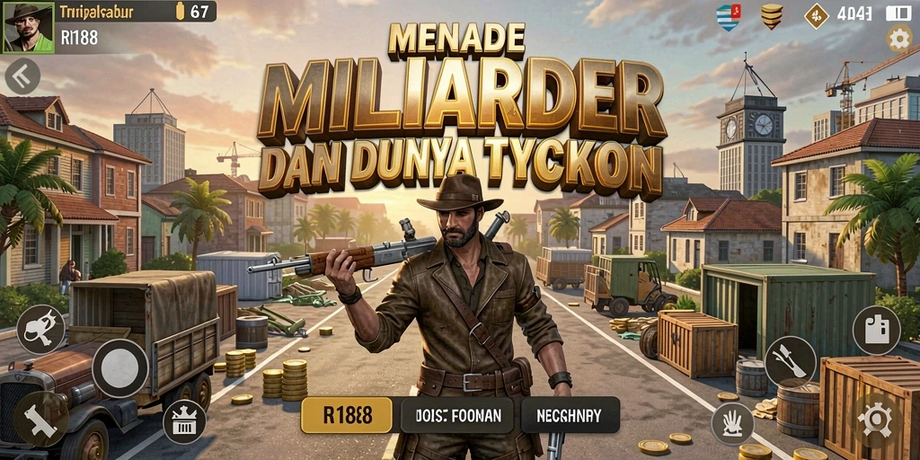 Tampilan gameplay RI188 yang mendebarkan dan penuh strategi Tycoon.