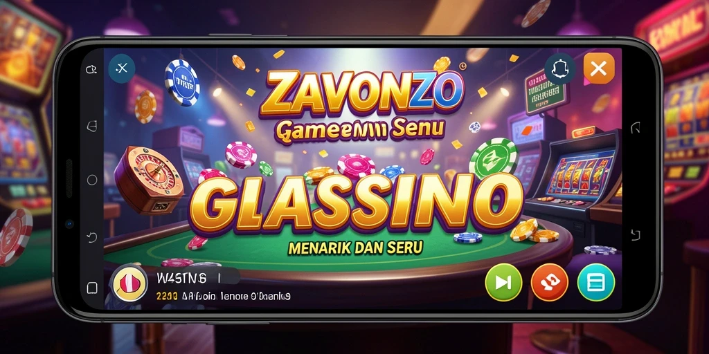 Tampilan gameplay menarik dari ZAVONZO yang penuh aksi.